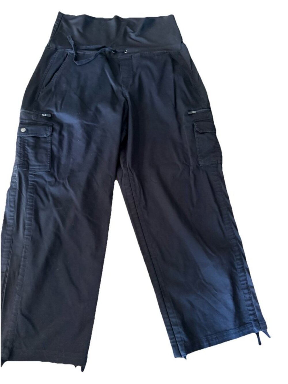 Scottevest Margaux Cargaux 11 Pocket Travel Pants Women XXL Black Stretch